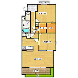 マルーン白壁 1階