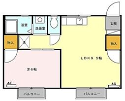 カーム ヤハギ 2階