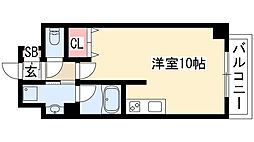プロシード大須 ワンルームの間取図画像