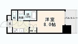 シエルブルー栄 1Kの間取図画像