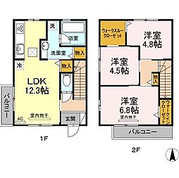 エスペラール西里W 1階