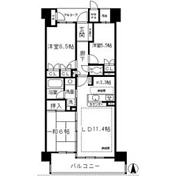aLATO白壁東 3LDKの間取図画像