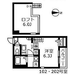 ハーモニーテラス西日置 1階/102