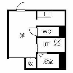 N95 1Kの間取図画像