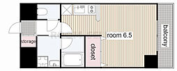 izumi ワンルームの間取図画像