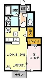 シャトレ中村 1階