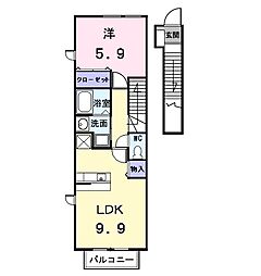 ファミール花塚 2階