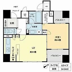 ベレーサ鶴舞公園 1LDKの間取図画像