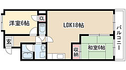 ハイライズナリタ 4階/403