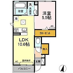 D-room京和風穂波I 1階
