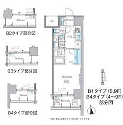 GRAND ESPOIR 車道 8階/808