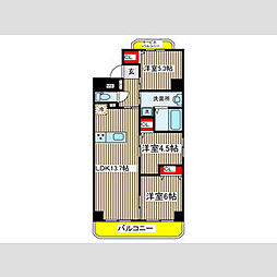PLAN DOOL広路 3LDKの間取図画像