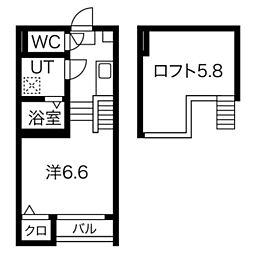 Stage黒門町 2階/202