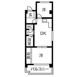 コーポ牛巻 4階