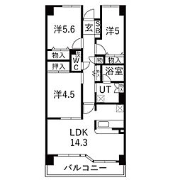 グランコート白川公園 6階/602