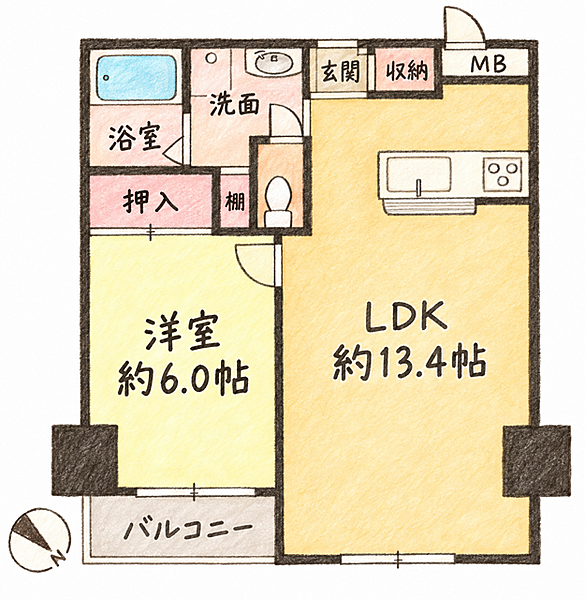 間取り：325000132406