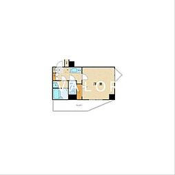 アーバイルトルム町田 1Kの間取図画像