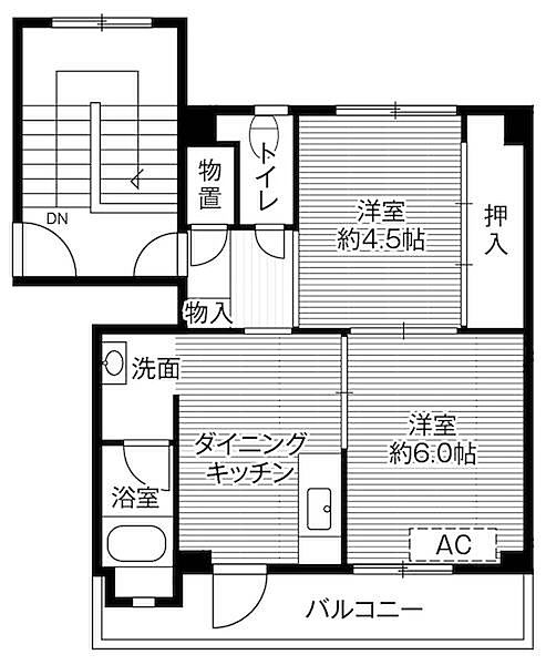 同じ建物の物件間取り写真 - ID:216001964464