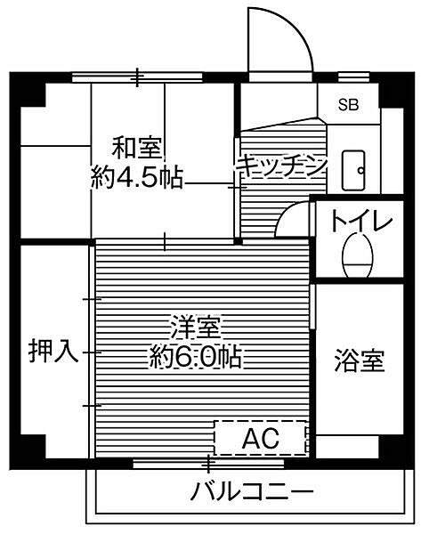 同じ建物の物件間取り写真 - ID:210002689675