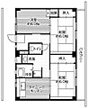 ビレッジハウス太閤山2号棟2階5.5万円
