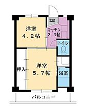 1階 / 2K / 28.63㎡