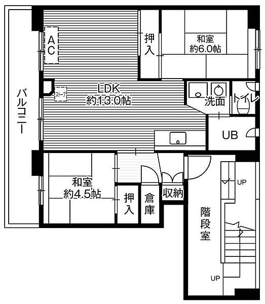 同じ建物の物件間取り写真 - ID:201020944132