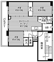 3階 / 2LDK / 55.99㎡