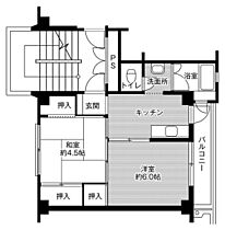 5階 / 2K / 33.54㎡