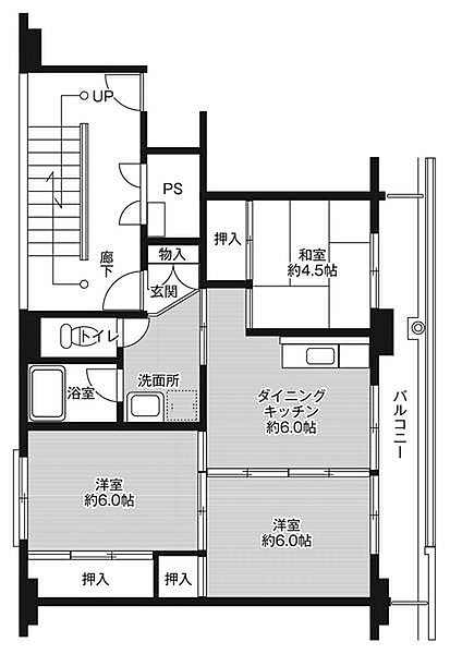 同じ建物の物件間取り写真 - ID:205000472953