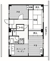 5階 / 3DK / 57.96㎡