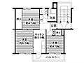 鳴滝団地26号棟5階2.5万円