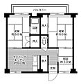 ビレッジハウス鈴蘭台3号棟3階4.0万円