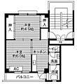 ビレッジハウス余座2号棟3階3.4万円