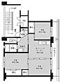 ビレッジハウス楠島2号棟3階3.4万円
