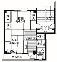 5階 / 2K / 33.51㎡