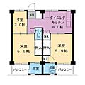 ビレッジハウス水島2号棟3階3.7万円