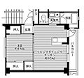 ビレッジハウス野芥3号棟4階4.8万円