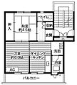 ビレッジハウス近見1号棟4階4.0万円