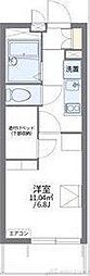レオパレスNEWBROAD 1Kの間取図画像