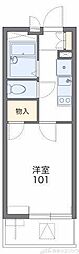 レオパレスJNB 1Kの間取図画像