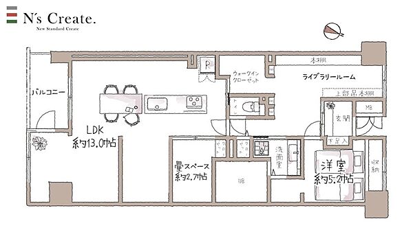 間取り：304000272501