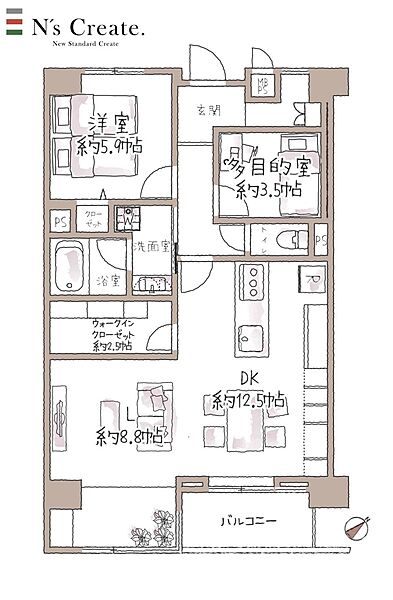 間取り：304000352114
