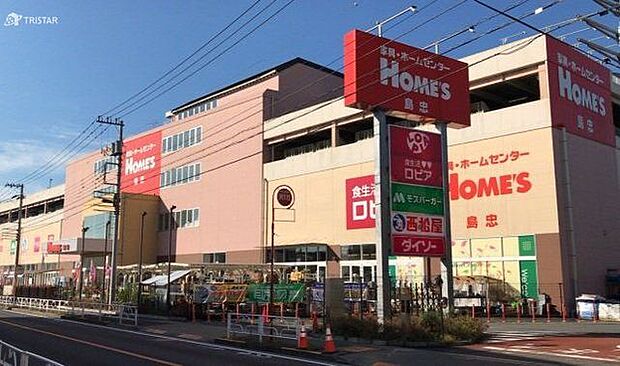 島忠ホームズ東村山店 徒歩10分。 760m