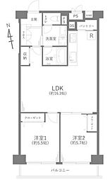 花小金井スカイハイツ　・LDK16帖超