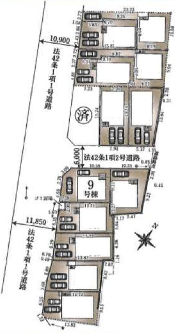 区画図