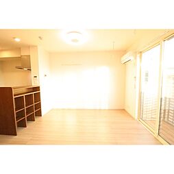 JR東北本線 古河駅 徒歩18分の賃貸アパート 1階1LDKのリビング/ダイニング