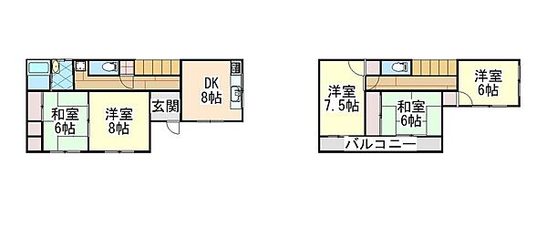 間取り：321000076415