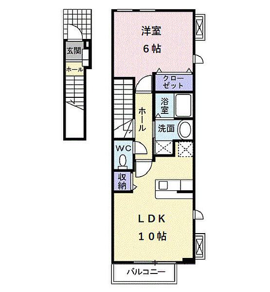 同じ建物の物件間取り写真 - ID:227079486436