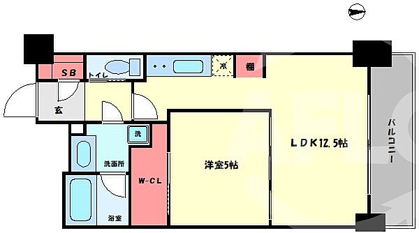 同じ建物の物件間取り写真 - ID:227084880349