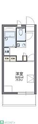 レオパレスゴールドクレスト 1Kの間取図画像